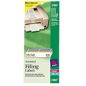 Avery Laser/Ink Jet Permanent Labels 2-pk. by Avery