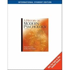 A History of Modern Psychology