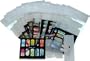 AIRBRUSH NAIL STENCIL SET # 6 PACKAGE OF 20 NAIL TEMPLATES Kustom Shop