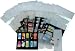 AIRBRUSH NAIL STENCIL SET # 6 PACKAGE OF 20 NAIL TEMPLATES Kustom Shop