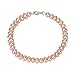 YAN & LEI Sterling Silver AAA Quality 6.5-7.5mm Freshwater Cultured Pearl Bracelet in 3 Colors
