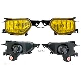 02-04 Honda Crv Oem Fog Light - Yellow (Wiring Kit Included) (Pair) by Winjet