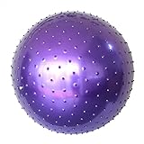 GOGO Massage Ball / Exercise Ball / Yoga Ball, Massage Ball (55cm, 65cm, 75cm, 85cm) - Purple, 55cm Ball + Pump
