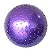 GOGO Massage Ball / Exercise Ball / Yoga Ball, Massage Ball (55cm, 65cm, 75cm, 85cm) – Purple, 55cm Ball + Pump