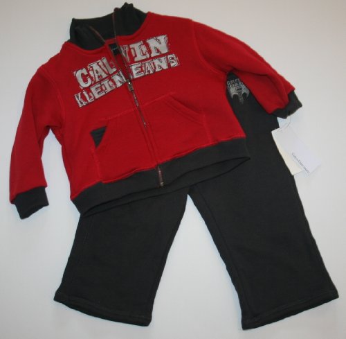 Calvin Klein Toddler Boy's 2 Piece Clothing Set - Size: 2T