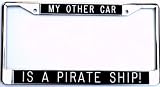 Pirate License Plate Frame Pirate License Plate Frame