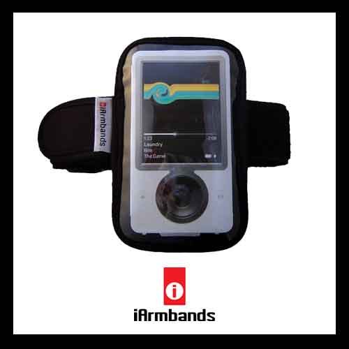 iArmbands Microsoft Zune ArmBand / Arm Band - fits Zune30 (1G) , Zune80 (2G) , and Zune120 (3G)