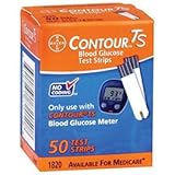 Bayer Contour TS Diabetic Test Strips - 50 Strips (Mail Order)