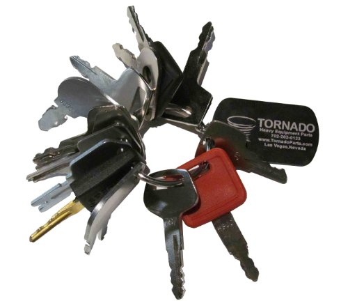 14 Keys Heavy Equipment / Construction Ignition Key Set