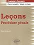 Le�ons de proc�dure p�nale cours complet & sujets corrig�s