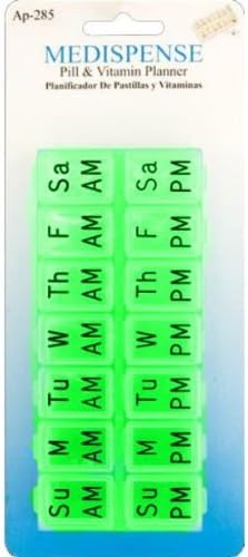 Medium 7-Day, Am/Pm, Pill/Vitamin (36 Pack)