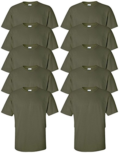 Gildan Men's Ultra Cotton T-Shirt (Pack of 10)