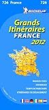 acheter livre occasion Carte NATIONAL France grands itininraires 2012