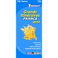 France Route Planning 2012 NATIONAL Map: Grands Itin�raires France 2012 / Route Planning France 2012 (Michelin National Maps)