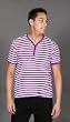 Hentee S/S Adult Henley in Purple by Fyasko Clothing