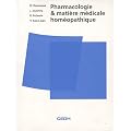 Pharmacologie et mati�re m�dicale hom�opathique