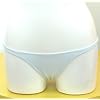 【女性下着】レディースマイクロファイバーTバック[D-0846] (M, 水色)
