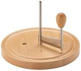 ZELLER 25586 Kaese-Schneide-Set 22x15cm Buche/Edelstahl
