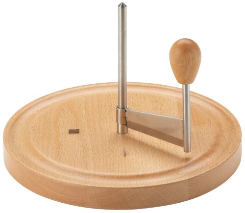 ZELLER 25586 Käse-Schneide-Set 22x15cm Buche/Edelstahl
