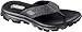 Skechers Performance Women's Go Walk Move Solstice Flip Flop,Black,9 M US