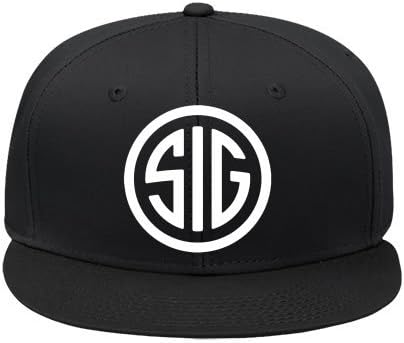 IKAI Super SIG SAUER LOGO Classic Logo Hip Hop Cap Black Medium