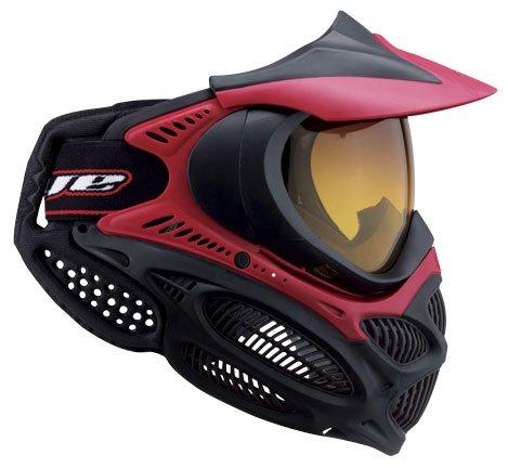 Dye Invision 2007 I3 Pro Thermal Paintball Goggles w Soft Ears   Red