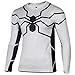 WUKE Men's Cosplay Spider Long Shirt
