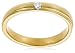 14k Choice of White or Yellow Gold Burnished Diamond Ring (.07 cttw, H-I Color, I1-I2 Clarity)