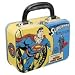 Superman Superhero Vintage Comic Rectangular Lunch Box Tin Tote By Vandor