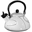 Corelle Coordinates 2-1/5-Quart Whistling Teakettle, Simple Lines
