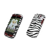 Zebra Skin Design Hard Cover Crystal Case for HTC myTouch 3G Slide
