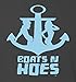 Panoware Men's Boats And Hoes Anchor T-Shirt