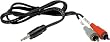 Hosa CMR206 Stereo 1/8 Inch to Dual RCA 6 Foot Hosa CMR206 Stereo 1/8 Inch to Dual RCA 6 Foot