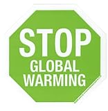 Stop Global Warming Fridge Magnet
