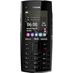 X2-02 ORANGE DUAL-SIM - Mobiltelefon
