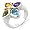 18K Yellow Gold and Sterling Silver Multi Gemstone Flower Ring