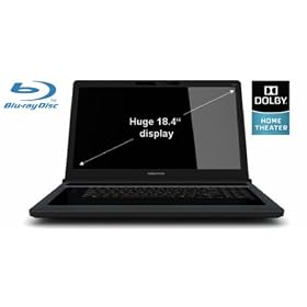 Medion Akoya P8610 18.4 Blu-Ray Multi Media Notebook