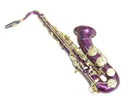Cecilio Purple Lacquer Body with Gold Plated Keys Tenor Saxophone