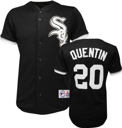 Carlos Quentin Chicago White Sox Alternate Black MLB Replica Jersey