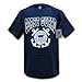 Rapiddominance Coast Guard Classic Military Tee, Navy, XX-Large
