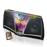 Lily Design Decorative Skin Decal Sticker Kit for KICKER iKick iK500 MP3 Docking Station + Remote Control Skin + iPod class skin + iPod touch skin