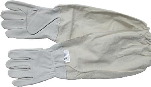 SingWing Beekeeping Protective Gloves Perfect for the Beginner Beekeeper With Vented Long Sleeves (XL)