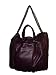 Women's Hype Mary Solid Handbag (Aubergine) 120R