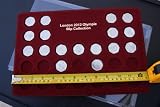 LONDON 2012 OLYMPIC 50P SPORT COINS COLLECTION TRAY OLIMPICS OLIMPIC OLYMPICS TRAY