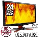 Acer GD235HZ bid 24" Class Widescreen LCD HD Monitor - 1080p, 1920x1080, 80 ....