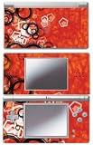 Protective Vinyl Skin Decal for Nintendo DS Lite - Orange Frenzy