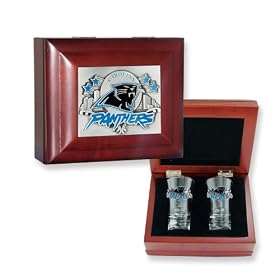 NFL Panthers Flared Team Shooters Collector Box