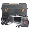 AmpliVox Deluxe CD/Cassette/AM/FM Six-Station Listening Center, Gray