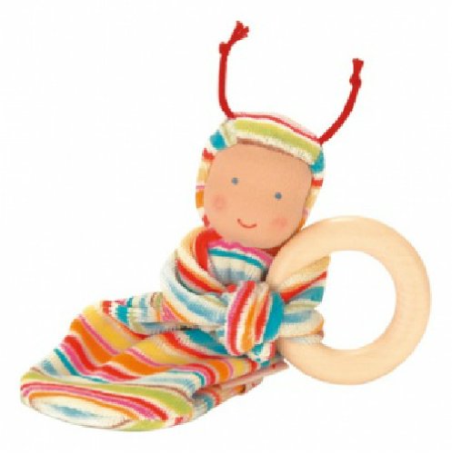 Kathe Kruse Rainbow Baby Doll Striped Kathe Kruse Rainbow Baby Doll Striped