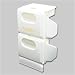 Natural Resource タテ型分別ペール ダム （2分別） 2(W)　ホワイト